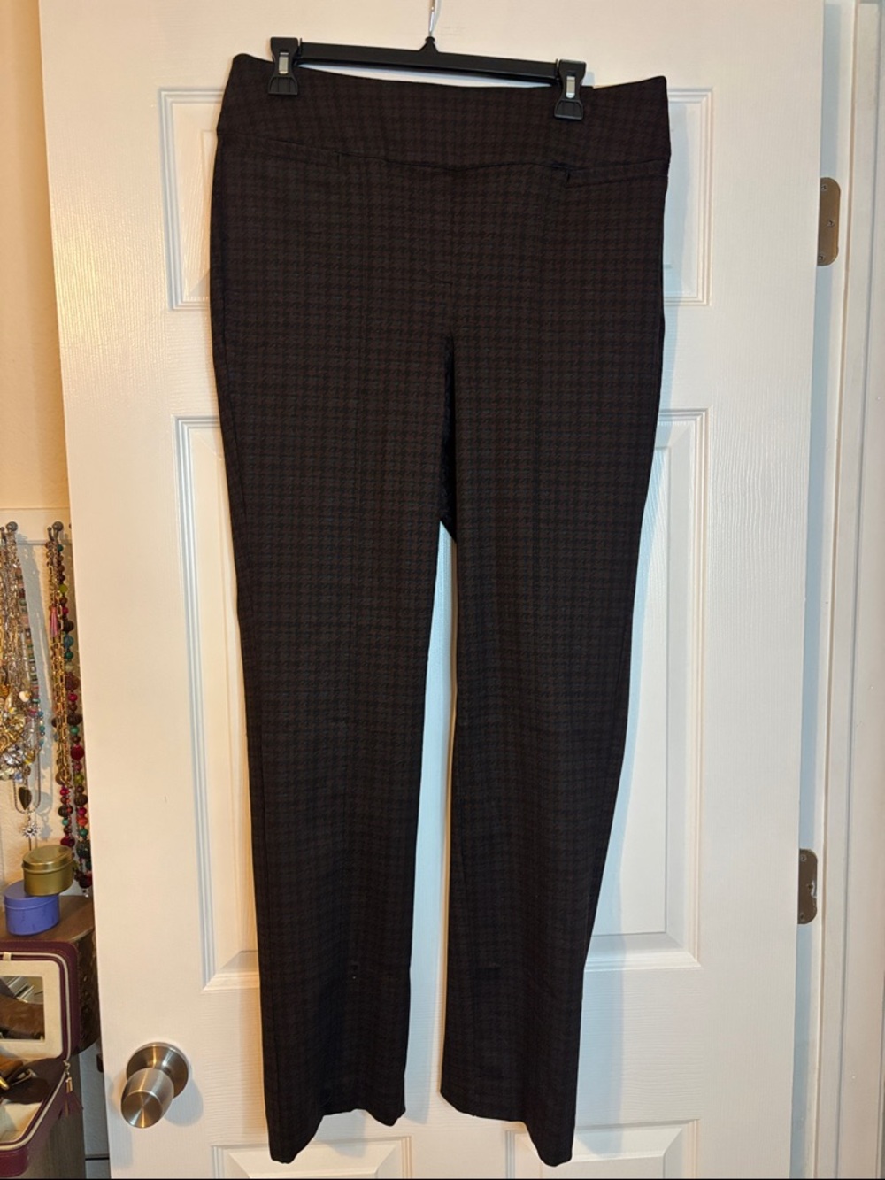 Lane Bryant Mid-Rise Ponte Straight Pant-Size 12